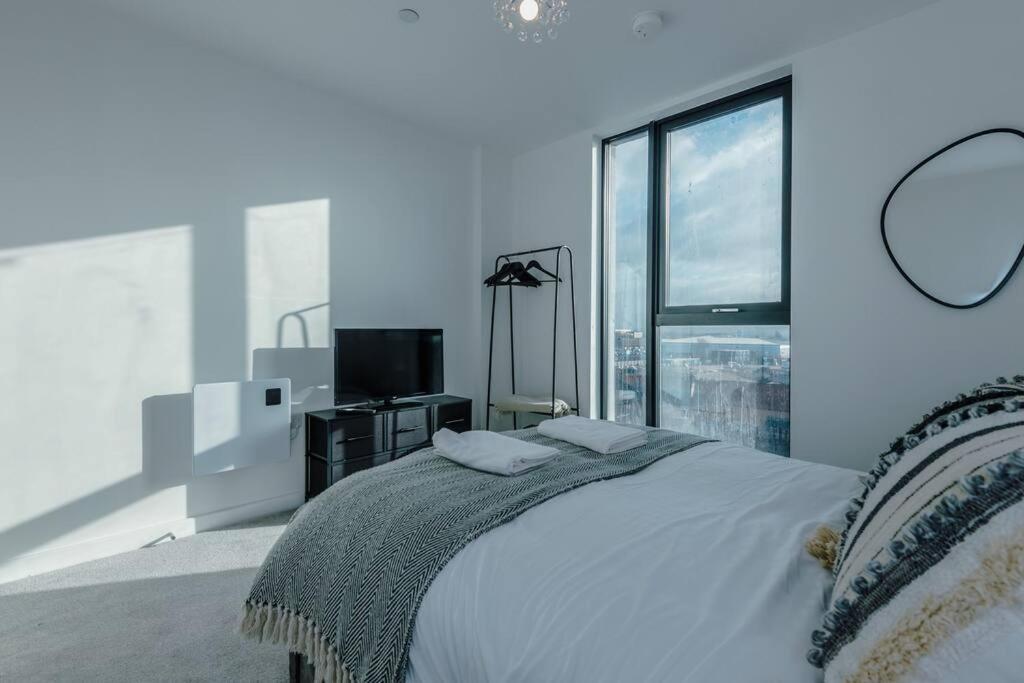 Stunning 2-Bed Premium Apartment - Free Wi-Fi 普雷斯顿 外观 照片